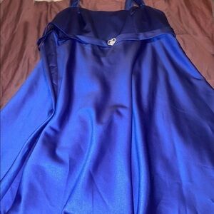 Davids Bridal Royal Blue Dress